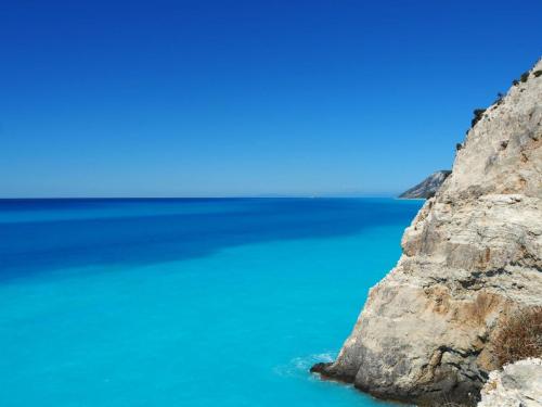 Sur la plage de Katsiki