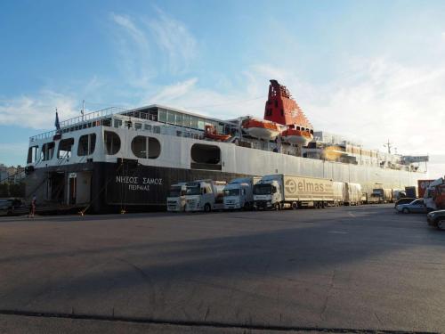 Je prends des ferry de plus en plus gros et pour de plus grandes traversées !! 