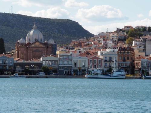 Arrivée à Mytilini sur l'île de Lesvos