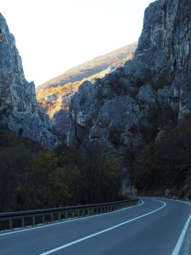 les gorges de Sićevo le long de la rivière Nišava