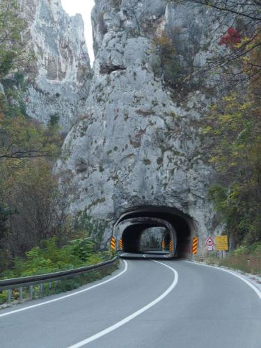 les gorges de Sićevo le long de la rivière Nišava