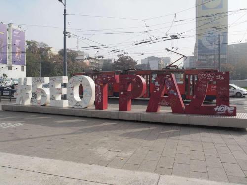 "#Beograd", Belgrade en serbe