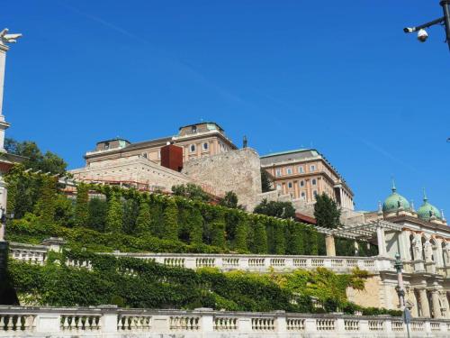 Départ d'en bas pour aller visiter le château de Buda (rapidement)
