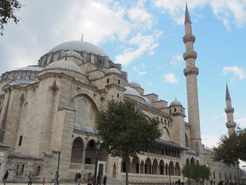 La mosquée Süleymaniye, grandiose