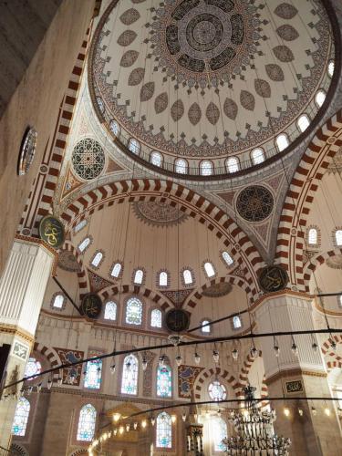 Intérieur de la mosquée de Sehzade